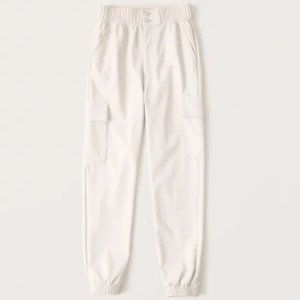 ABERCROMBIE & FITCH | VEGAN LEATHER CARGO JOGGERS